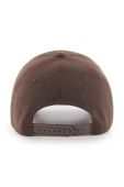 Кепка з домішкою вовни 47brand MLB New York Yankees колір коричневий з аплікацією