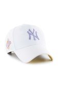 Кепка з домішкою вовни 47brand MLB New York Yankees колір білий з аплікацією (3318288) Кепка з домішкою вовни 47brand MLB New York Yankees колір білий з аплікацією (3318288)