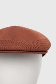 Кашкет Kangol колір коричневий (3080963) Кашкет Kangol колір коричневий (3080963)