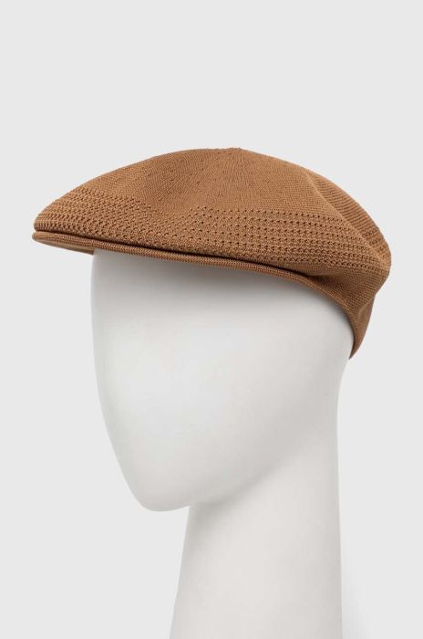 Кашкет Kangol колір коричневий 0290BC.TN262-TN262 Кашкет Kangol колір коричневий 0290BC.TN262-TN262