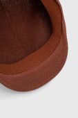 Кашкет Kangol колір коричневий (3080981) Кашкет Kangol колір коричневий (3080981)
