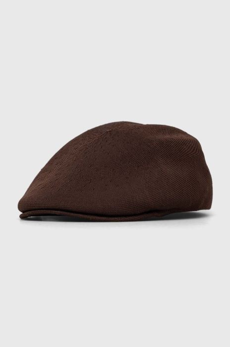 Кашкет Kangol колір коричневий (3080991) Кашкет Kangol колір коричневий (3080991)