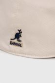 Бавовняний кашкет Kangol колір бежевий з бавовни K4274HT.KH262-KH262 Бавовняний кашкет Kangol колір бежевий з бавовни K4274HT.KH262-KH262