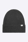 Вовняна шапка Wood Wood Luca колір сірий вовна 12130813.9025-CHARCOALME Вовняна шапка Wood Wood Luca колір сірий вовна 12130813.9025-CHARCOALME