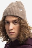 Вовняна шапка Wood Wood Luca колір коричневий вовна 12230812.9052-LIGHTGREY Вовняна шапка Wood Wood Luca колір коричневий вовна 12230812.9052-LIGHTGREY