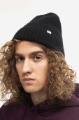 Вовняна шапка Wood Wood Luca колір чорний вовна 12230812.9052-LIGHTGREY