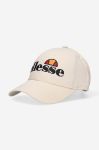 Бавовняна бейсболка Ellesse Ragusa Cap колір бежевий SAMA1689-cream Бавовняна бейсболка Ellesse Ragusa Cap колір бежевий SAMA1689-cream