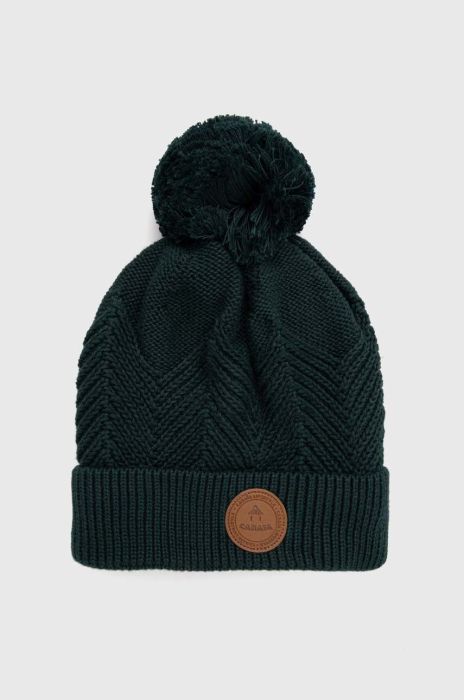 Шапка Cabaia колір зелений Шапка Cabaia колір зелений