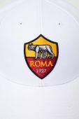 Кепка 47brand AS Roma колір білий з аплікацією