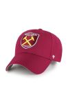 Кепка з домішкою вовни 47brand EPL West Ham United FC колір червоний з аплікацією Кепка з домішкою вовни 47brand EPL West Ham United FC колір червоний з аплікацією