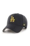 Кепка з домішкою вовни 47brand MLB Los Angeles Dodgers колір чорний з аплікацією (3452990) Кепка з домішкою вовни 47brand MLB Los Angeles Dodgers колір чорний з аплікацією (3452990)
