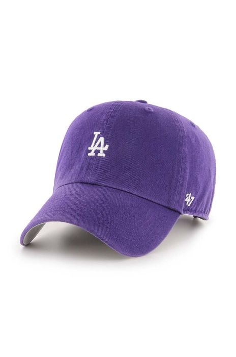 Бавовняна бейсболка 47brand MLB Los Angeles Dodgers колір фіолетовий з аплікацією (3452839) Бавовняна бейсболка 47brand MLB Los Angeles Dodgers колір фіолетовий з аплікацією (3452839)