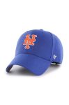 Кепка з домішкою вовни 47brand MLB New York Mets з аплікацією колір блакитний Кепка з домішкою вовни 47brand MLB New York Mets з аплікацією колір блакитний