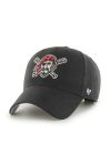 Кепка з домішкою вовни 47brand MLB Pittsburgh Pirates колір чорний з аплікацією (3453008) Кепка з домішкою вовни 47brand MLB Pittsburgh Pirates колір чорний з аплікацією (3453008)