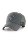 Кепка 47brand MLB New York Yankees колір сірий з аплікацією (3452840) Кепка 47brand MLB New York Yankees колір сірий з аплікацією (3452840)