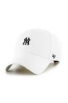 Кепка з домішкою вовни 47brand MLB New York Yankees колір білий з аплікацією (3452622) Кепка з домішкою вовни 47brand MLB New York Yankees колір білий з аплікацією (3452622)