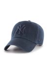 Бавовняна бейсболка 47brand MLB New York Yankees колір синій з аплікацією (3452624) Бавовняна бейсболка 47brand MLB New York Yankees колір синій з аплікацією (3452624)
