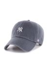 Бавовняна бейсболка 47brand MLB New York Yankees колір синій з аплікацією (3452625) Бавовняна бейсболка 47brand MLB New York Yankees колір синій з аплікацією (3452625)