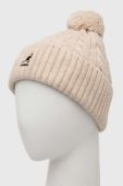 Шапка з домішкою вовни Kangol колір бежевий