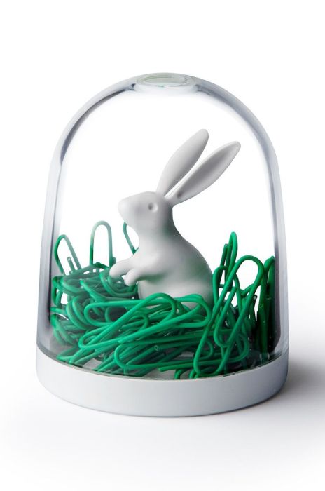 Qualy органайзер для офісних скріпок колір білий (2753058) Qualy органайзер для офісних скріпок колір білий (2753058)