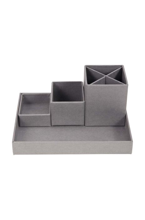 Настільний органайзер Bigso Box of Sweden Lena колір сірий