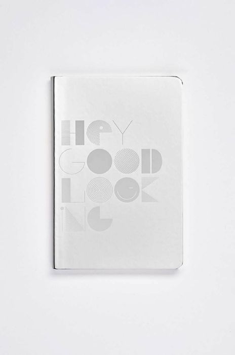 Блокнот Nuuna Hey Goodlooking M колір сірий