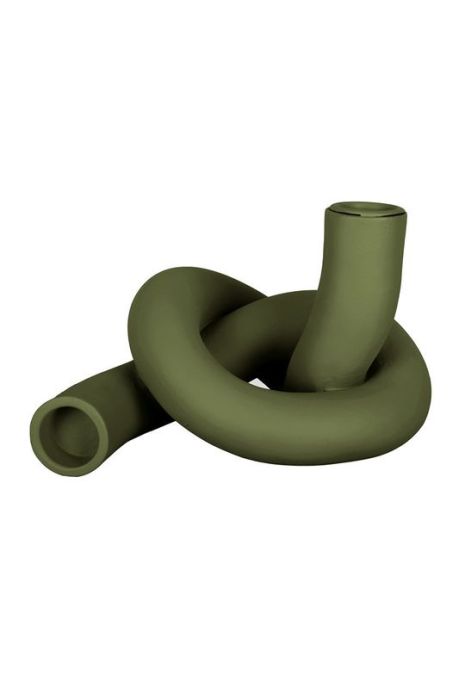 Present Time Декоративний свічник колір зелений (2128723) Present Time Декоративний свічник колір зелений (2128723)