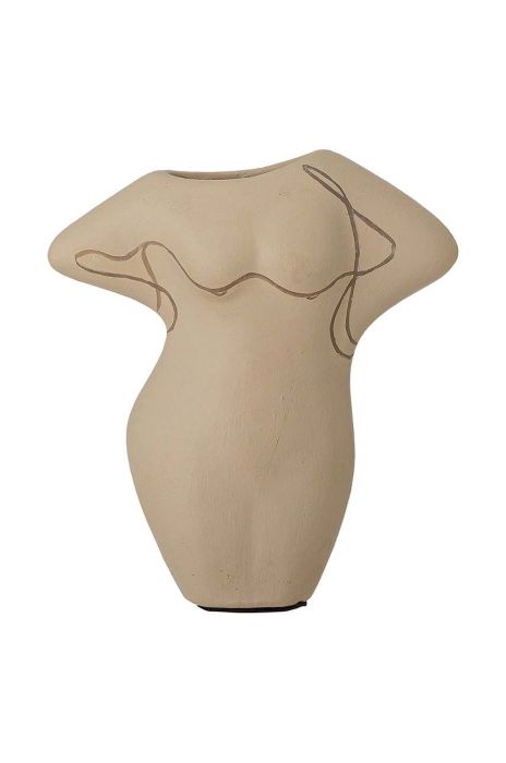 Декоративна ваза Bloomingville колір коричневий (2755148) Декоративна ваза Bloomingville колір коричневий (2755148)