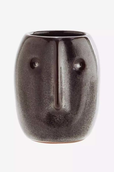 Горщик Madam Stoltz колір чорний (2892744) Горщик Madam Stoltz колір чорний (2892744)