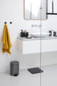 Brabantia Набір аксесуарів для ванної кімнати (3-pack) колір сірий Brabantia Набір аксесуарів для ванної кімнати (3-pack) колір сірий