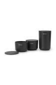 Brabantia Набір контейнерів для зберігання (3-pack) колір сірий (2335898) Brabantia Набір контейнерів для зберігання (3-pack) колір сірий (2335898)