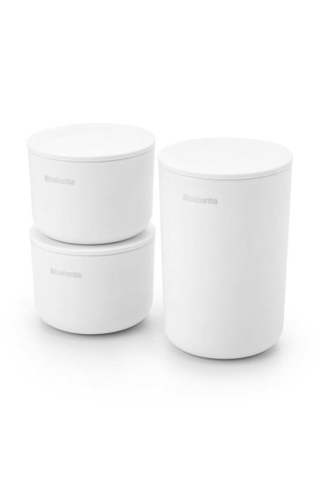 Brabantia Набір контейнерів для зберігання (3-pack) колір білий (2335899) Brabantia Набір контейнерів для зберігання (3-pack) колір білий (2335899)