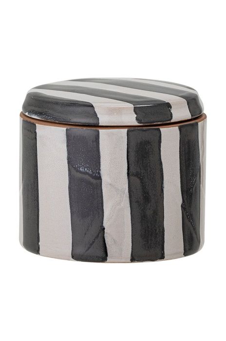 Bloomingville Шкатулка для дрібниць Serina колір чорний Bloomingville Шкатулка для дрібниць Serina колір чорний