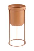 Present Time Квітковий горщик зі стелажем колір коричневий Present Time Квітковий горщик зі стелажем колір коричневий