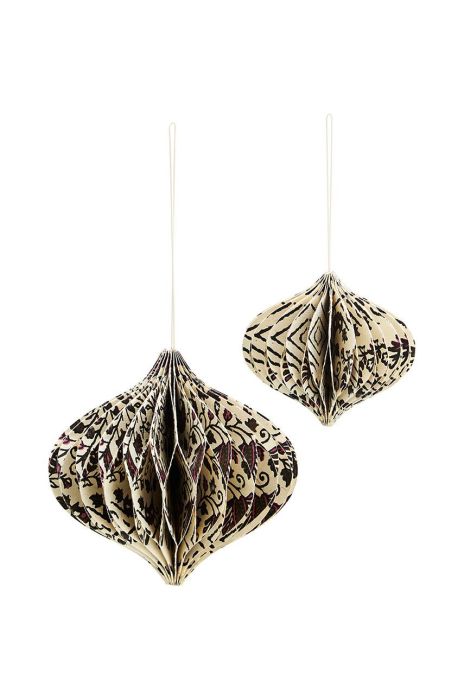 Madam Stoltz Декорація колір білий (2671652) Madam Stoltz Декорація колір білий (2671652)