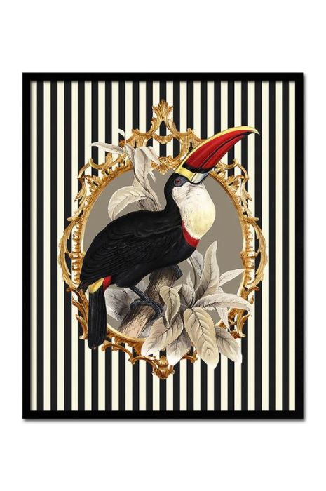 Репродукція на полотні в рамі колір барвистий (2778553)