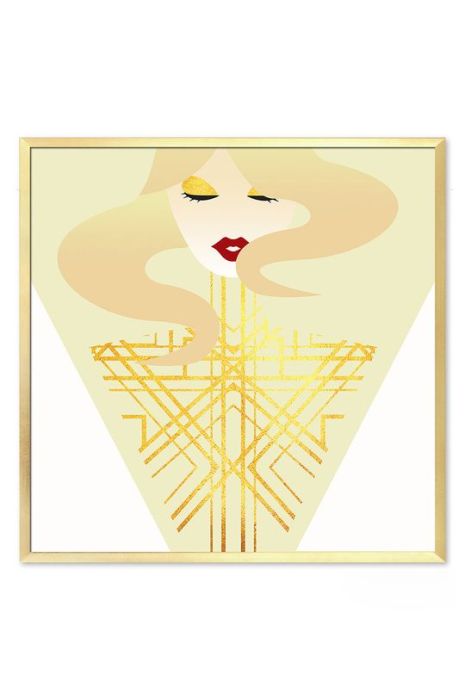 Репродукція на полотні в рамі колір барвистий (2800565)