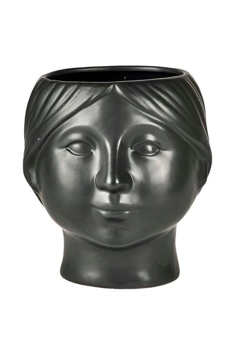 Горщик Villa Collection Haga Head колір чорний (2807054) Горщик Villa Collection Haga Head колір чорний (2807054)