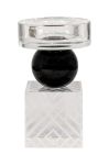 Декоративний свічник House Nordic In Black/clear колір барвистий Декоративний свічник House Nordic In Black/clear колір барвистий