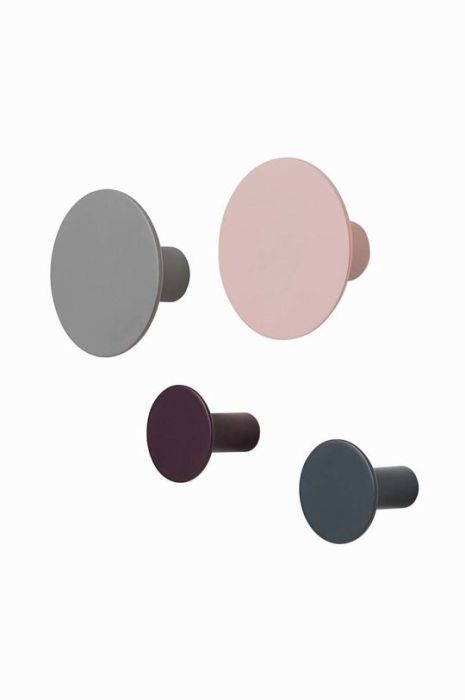 Набір настінних вішалок Blomus Ponto 4-pack колір барвистий Набір настінних вішалок Blomus Ponto 4-pack колір барвистий