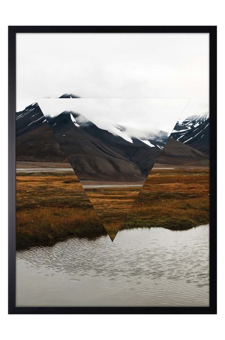 Репродукція на папері в рамці 50x70 см колір барвистий (2918564) Репродукція на папері в рамці 50x70 см колір барвистий (2918564)