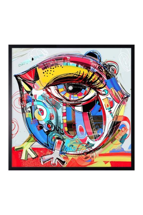 Репродукція на папері в рамці 70x70 см колір барвистий (2918592) Репродукція на папері в рамці 70x70 см колір барвистий (2918592)