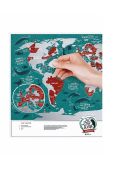 Скретч-карта 1DEA.me Travel Map Marine World колір барвистий Скретч-карта 1DEA.me Travel Map Marine World колір барвистий