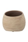 Горщик Bloomingville Cimmy Deco колір коричневий Горщик Bloomingville Cimmy Deco колір коричневий