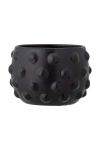 Горщик Bloomingville Parvin Deco колір чорний Горщик Bloomingville Parvin Deco колір чорний