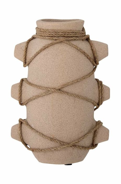 Декоративна ваза Bloomingville Cari колір коричневий Декоративна ваза Bloomingville Cari колір коричневий