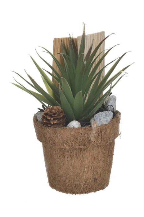 Штучна рослина в горщику колір зелений (2979247) Штучна рослина в горщику колір зелений (2979247)