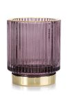Декоративний свічник колір фіолетовий (2973017) Декоративний свічник колір фіолетовий (2973017)