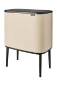 Смітник Brabantia Bo Touch Hi 3 x 11 L колір бежевий (2998372) Смітник Brabantia Bo Touch Hi 3 x 11 L колір бежевий (2998372)