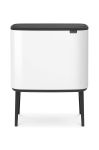 Смітник Brabantia Bo Touch, 11 + 23 L колір білий (2998589) Смітник Brabantia Bo Touch, 11 + 23 L колір білий (2998589)